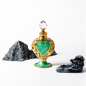 奢华阿拉伯螺旋盖密封 12ml 精油瓶 便携包装 护肤精华液