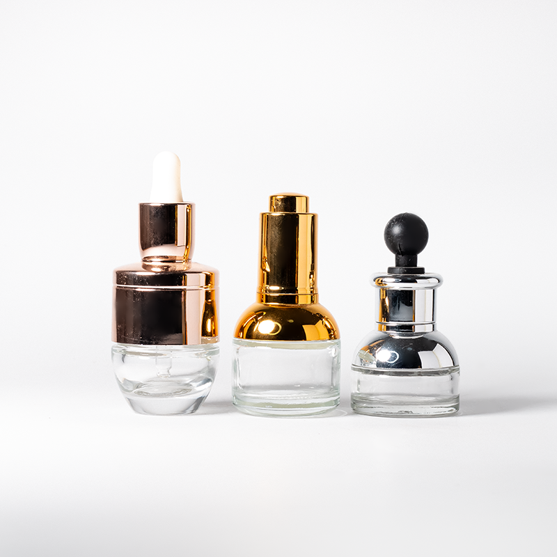 10ml Portable Glass Essential Oil Dropper Bottle Skin Care Serum Bottle for Cosmetics Essence Liquid