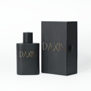 남성용 향수 스프레이 병 독특한 매트 블랙 유리 병 30ml 50ml 100ml 프리미엄 포장