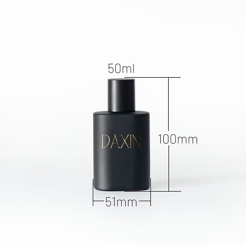 Mate Black Glass Perfume Bottles