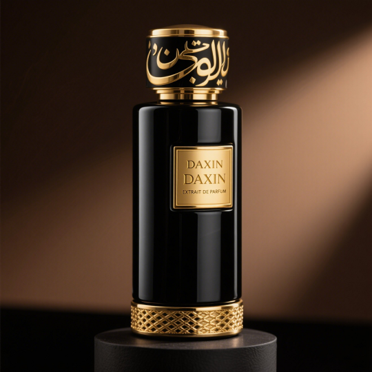 High-end Glass Bolltes Perfumes Perfume Bottles with Gold Spray Cap Cover for Women with Logo