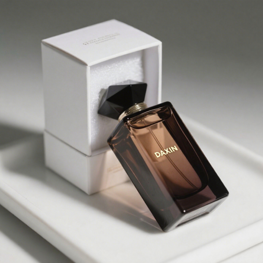 Digital Printing Luxury Popular Rectangle Perfume Glass Bottles 30ml 50ml 100ml with Cover