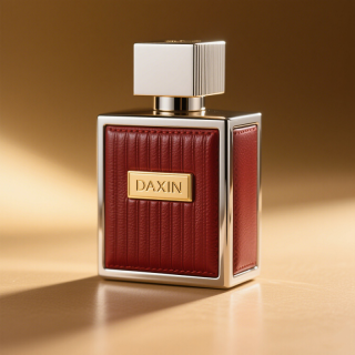 Flaconi di vetro vuoti per profumo quadrati in stile moderno da 30 ml, 50 ml e 100 ml con coperchio in zamak