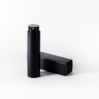 Hot Sale Custom Logo 20ml Rotating Spray Bottle Aluminum Collar with Pump Sayer Seal