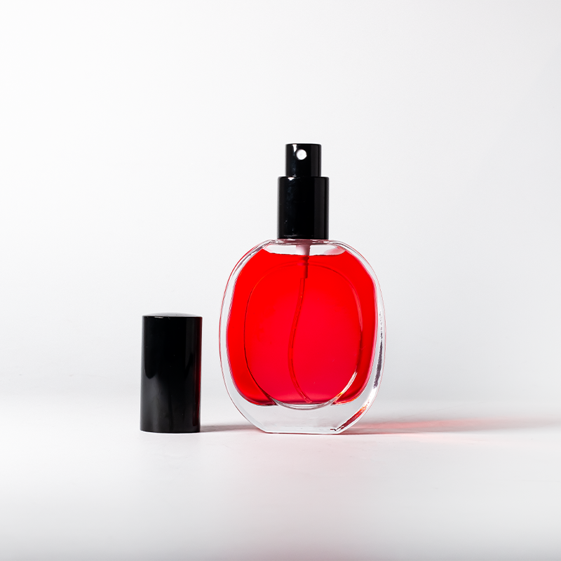 30ml Flat Round Glass Bottle