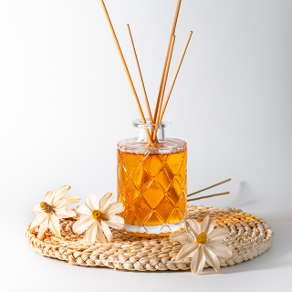 Flacon diffuseur de parfum en verre transparent vide de 219 ml.