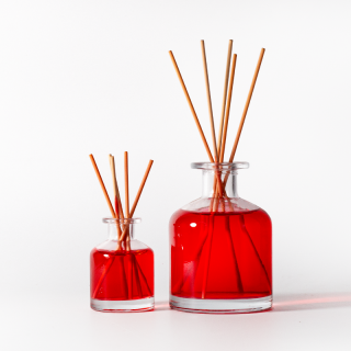 Botella De Vidrio 55ml Corcho 55ml 250ml Aroma Scented Reed Diffuser Glass Bottles for Essential Oils