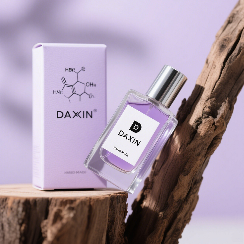 Perfume bottle with custom label