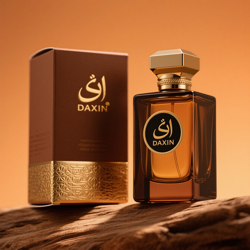 Exotic Perfume Glass Bottle