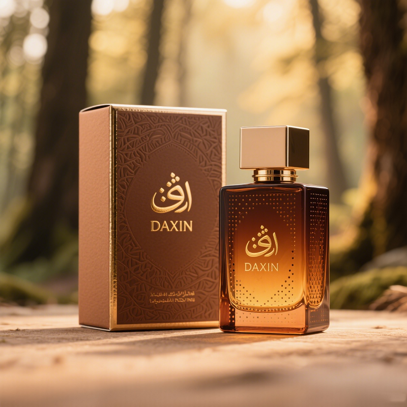 Customizable glass perfume bottle