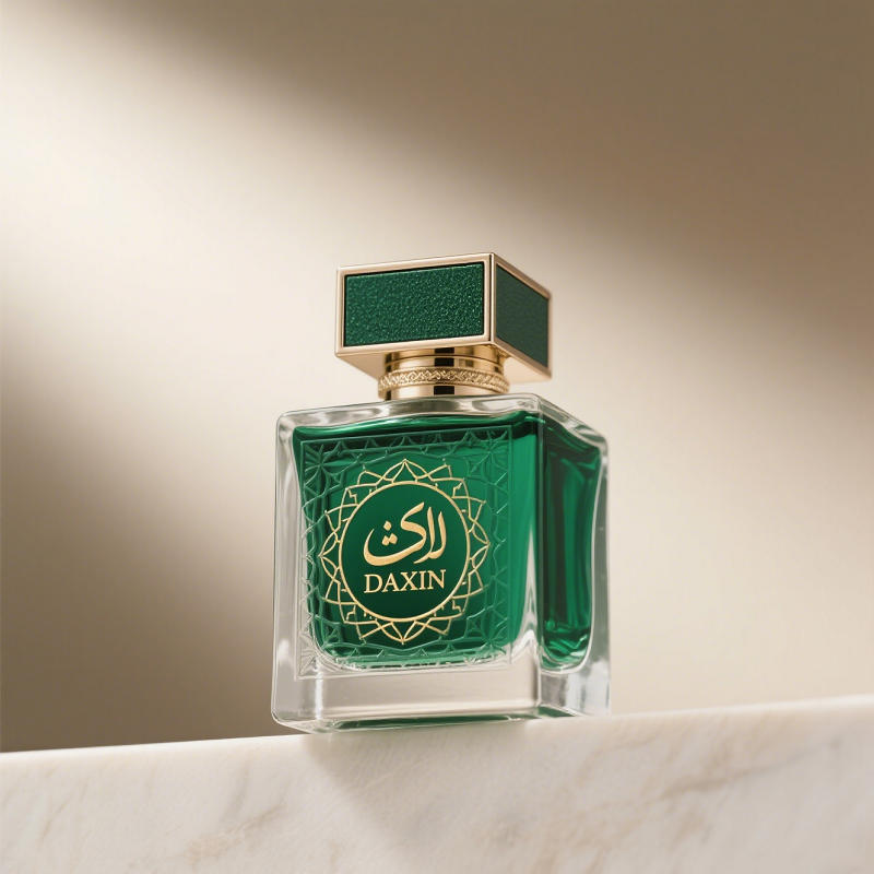 High-end empty glass perfume bottle