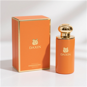 Botella de perfume de vidrio vacía de 30 ml, 50 ml y 100 ml, redonda, con caja.