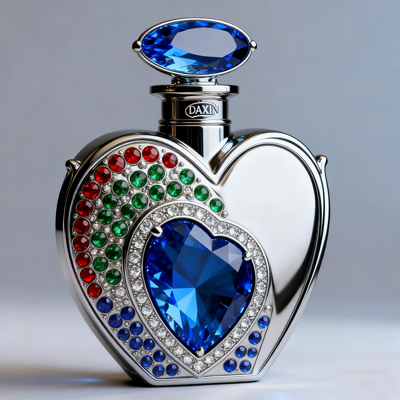 Luxury glass perfume bottles