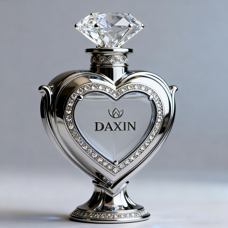 Luxury glass perfume bottles