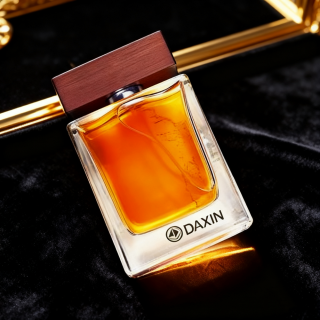 Customize Mold 50ml 100ml Unisex Rectangular Shape Perfume Bottle with Fine Mist Sprayer and Wood Cap