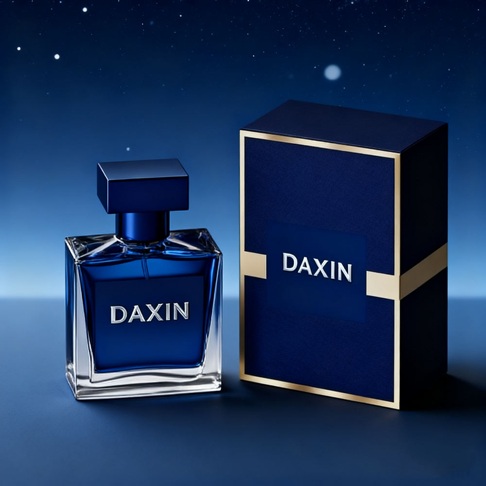 perfume bottle with box