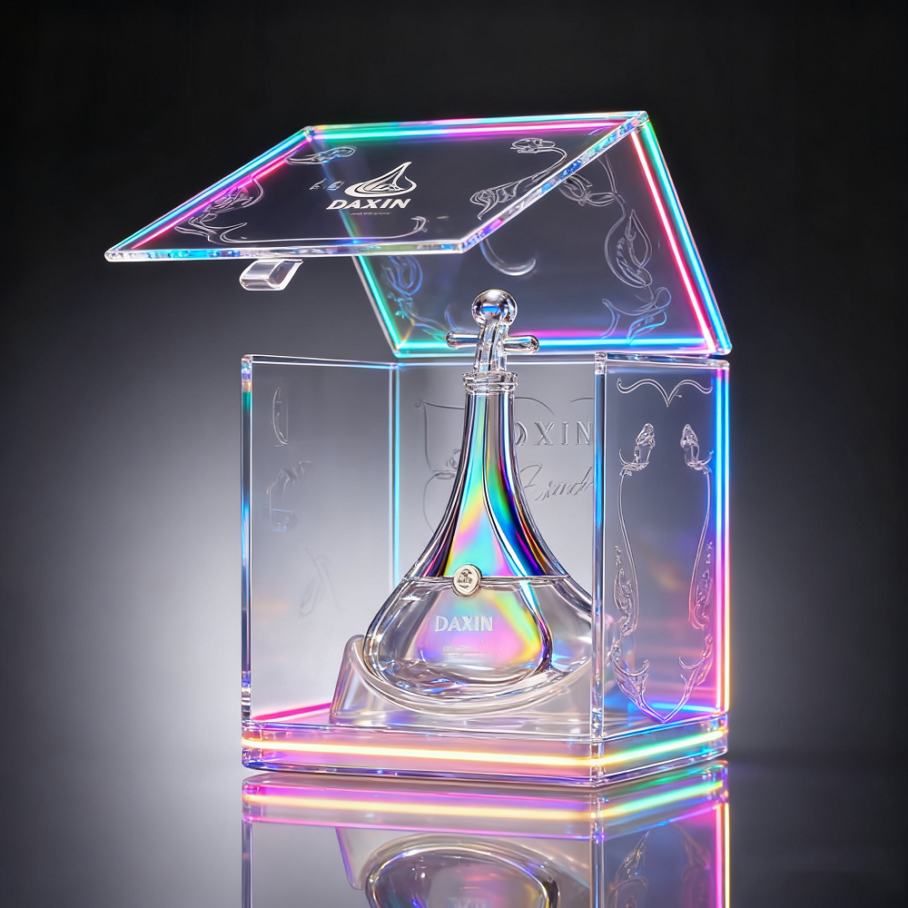 Perfume glass bottle packaging