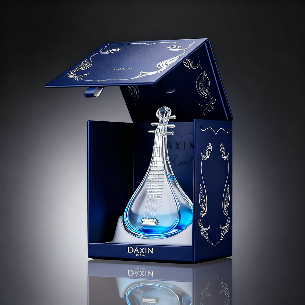 Luxury glass perfume bottles