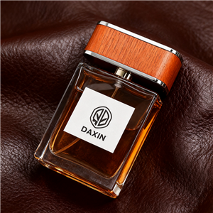 Fine Mist Atomizer Rectangle 50ml Empty Perfume Fragrance Bottle with Wood Caps