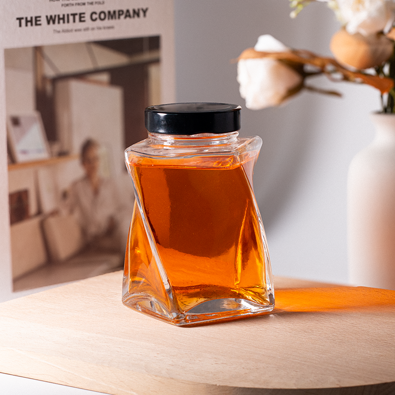 glass bottle for sugar storage