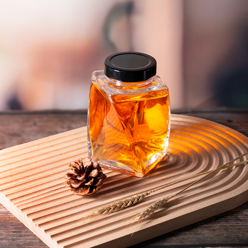 glass bottle for sugar storage