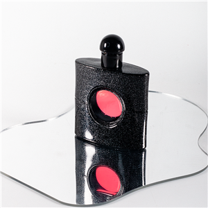 30ml 50ml 100ml Square Black Perfume Glass Bottles with Pump Sprayer for Atomizer Spray