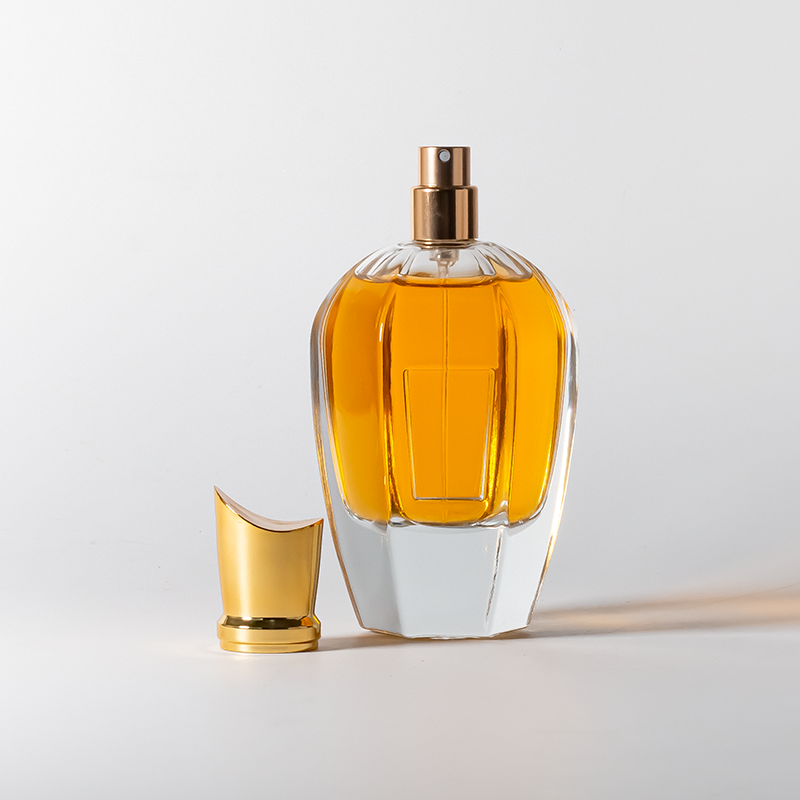 silk Screen Printing Glass Perfume Bottle