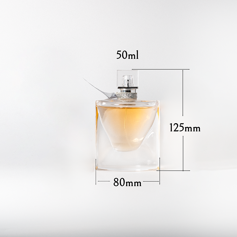 Botol Parfum Wanita dengan Tutup, Dapat Disesuaikan dengan Logo, Ukuran 30ml, 50ml, 75ml