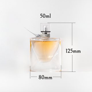 Parfümflakon für Damen (30 ml, 50 ml, 75 ml) mit individuellem Logo und Verschluss