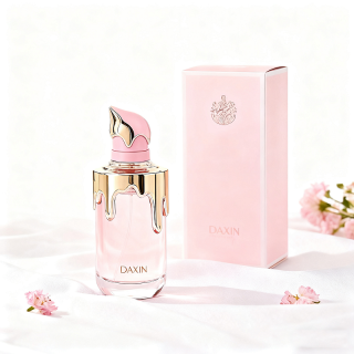 زجاجات عطر فارغة مصممة خصيصًا، سعة 30 مل، 50 مل، 100 مل، مع بخاخ رذاذ ناعم، وعلبة تغليف.