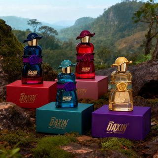 Botella de perfume elegante para mujer con molde personalizado, 30/50/100 ml, exquisita caja de embalaje de vidrio para perfume.