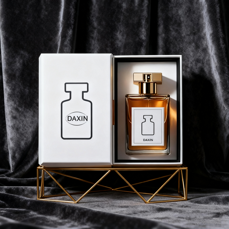 Perfume Bottles Luxury 30ml 50ml 100ml Unique Rectangle Glass Empty Perfume Bottle with Box Packaging