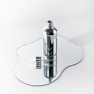 Botol Penitis Penyesuaian 15ml/30ml/50ml/100ml Bekas Minyak Pati dengan Penutup Perak