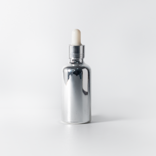 Botol Penitis Penyesuaian 15ml/30ml/50ml/100ml Bekas Minyak Pati dengan Penutup Perak