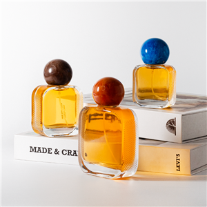 Botol Semprot Parfum Kaca Transparan Persegi Datar Retro 30ml yang Menawan Tersedia