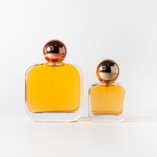 Botol Semprot Parfum Minyak Kosong Isi Ulang Transparan Persegi Klasik Mewah 30ml 50ml 100ml