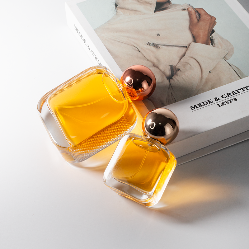 Classic luxury glass perfume bottle