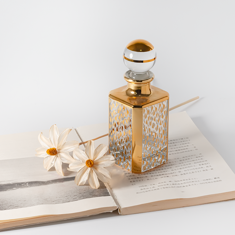 skin care glass bottle