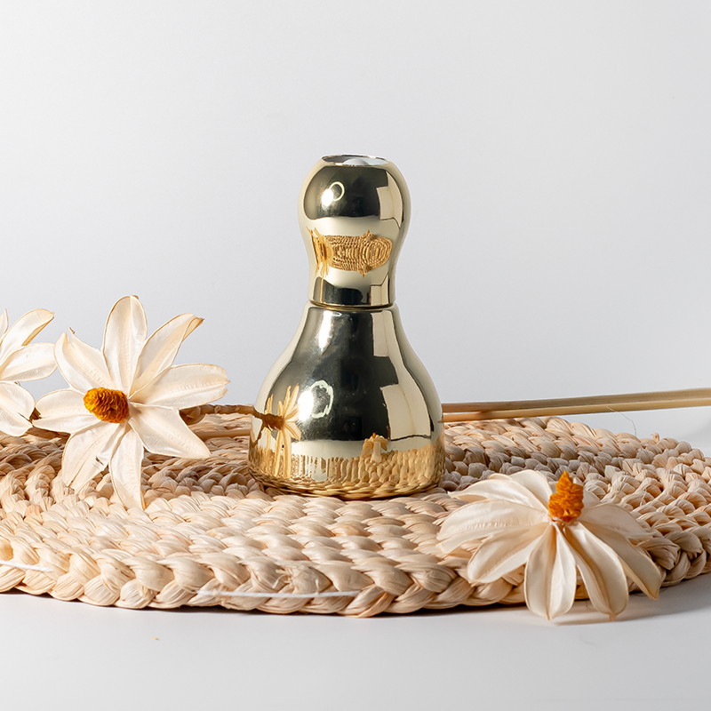 Modern Metallic Dropper Bottle