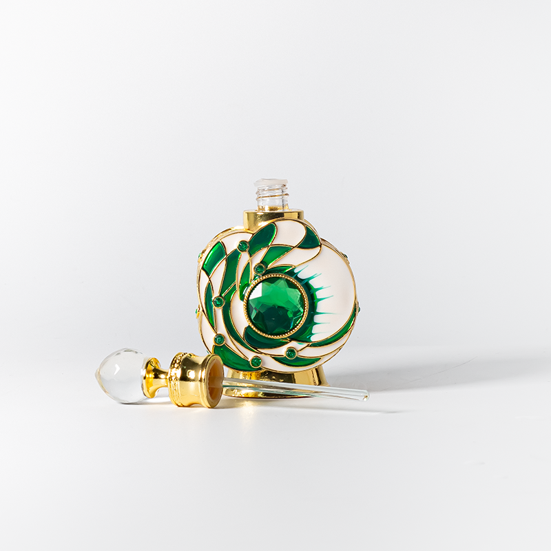 Handmade gemstone perfume bottle