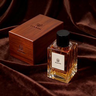 고급스러운 디자인의 두꺼운 바닥 투명 향수 빈 용기 (50ml, 100ml)