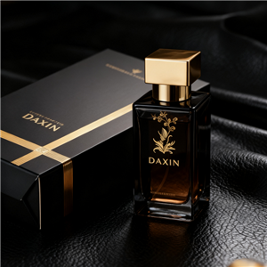 100ml 직사각형 호박색 스프레이 향수병 (상자 포함)