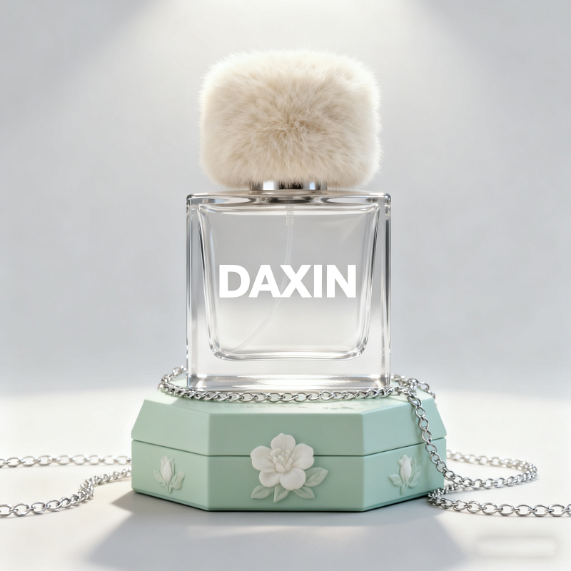 Rectangular Glass Perfume Bottle