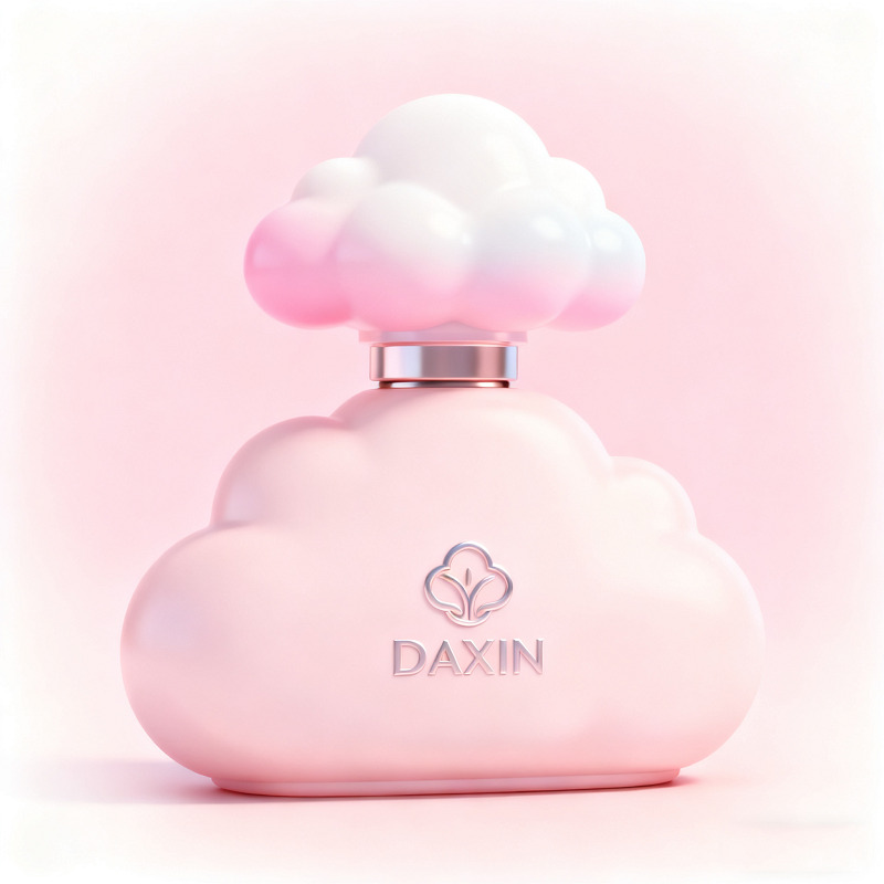 Botol Parfum Kaca Berbentuk Awan dengan Desain Elegan, Kapasitas 30ml/50ml/100ml, Dilengkapi Pompa Semprot