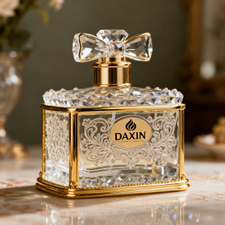 아랍풍 고급 향수 스프레이 100ml, 독특한 왕관 모양 뚜껑 (남녀 공용)