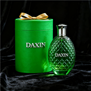 Frasco de vidrio vacío de 50 ml para perfume/colonia, con diseño personalizado de lujo OEM, transparente degradado verde.