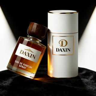 Luxury Cylinder Heavy Base Glass Fragrance Parfum Spray Bottle 30ml 50ml 100ml with Wooden Cap