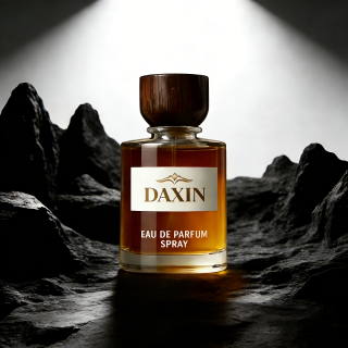 Luxury Cylinder Heavy Base Glass Fragrance Parfum Spray Bottle 30ml 50ml 100ml with Wooden Cap