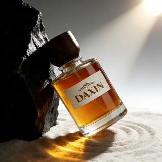 Luxury Cylinder Heavy Base Glass Fragrance Parfum Spray Bottle 30ml 50ml 100ml with Wooden Cap