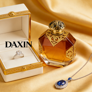 Unique Arabic Design Gold Shoulder 50ml 100ml Luxury Fragrance Oil Spray Glass Perfume Bottle
